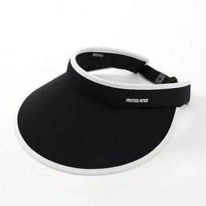 와이드 챙 냉감 쿨 돌돌이 밴드 버클 썬캡 (블랙)