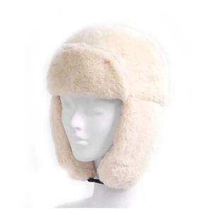 털모자 겨울 귀도리버클 방한 군밤모자 아이보리 남녀