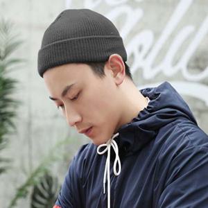 남성 여성 사계절 골무 비니 니트 골지 숏비니