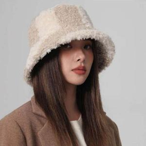 가을 겨울 여자 따뜻한 스트릿패션 털 벙거지 모자