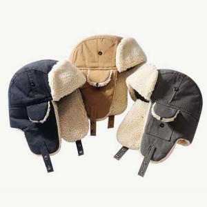 남여공용 겨울 귀달이 군밤 퍼 모자 커플 패션 방한모