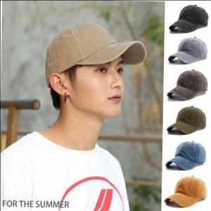 빈티지 대두 고급 가을 트렌드 볼캡모자