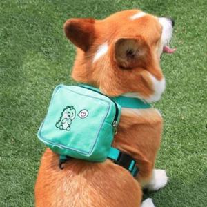 애견 L 리드줄 하네스 반려동물 백팩 가방 여름하네스