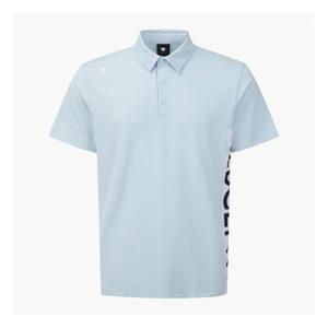 데상트 GOLF 남성 원포인트 반팔 티셔츠 (DQ12MFTS32) DQ12MFTS32_LBLG 279375