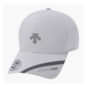데상트 GOLF 남성 6쪽 챙 포인트 사일런스 캡 (DQ32MFCP90) DQ32MFCP90_GRYG 280663