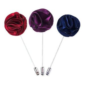 매혹적인 로즈 고급 부토니에_레드 퍼플 블루