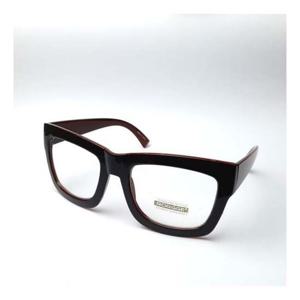 (rorgge) 남자 여자 굵은 사각 뿔테 패션 안경 9000