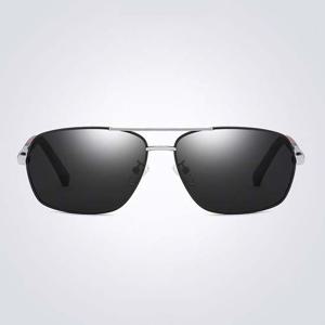 실버블랙- 남자 빅 보잉 편광 썬글라스 여름 여행