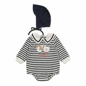 [블루독베이비] 26 SS(NY)클래식도기 모자세트 바디수트(4611360401)신생아백일 돌 조카 선물 유아 아가옷 4611360401