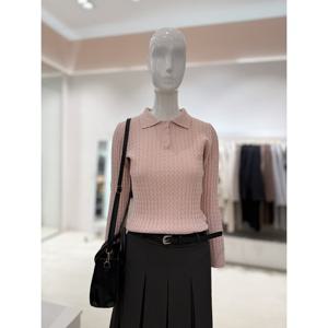 [숲]카라 꽈베기 긴팔니트  SC2LK30P