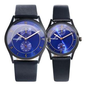 커플시계 손목시계 가죽시계 PO-1002A