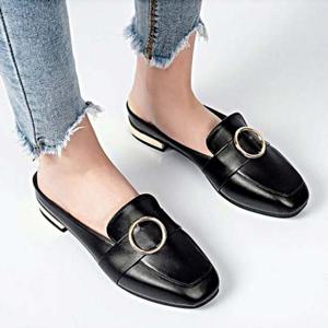 골드버클 포인트 블로퍼 데일리 여성화 데일리슈즈