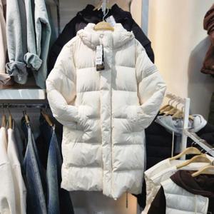 유솔 sh06 유니 울 블렌드 롱패딩 ULJD25N03