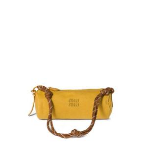 미우미우 로고 자수 개버딘 백 5NE8532IA7