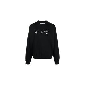 오프화이트 스위밍 맨 로고 스웨트셔츠 OMBA054C99FLE0041001