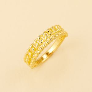 [도로시] 24k 순금 두줄 체인 반지 3.75g