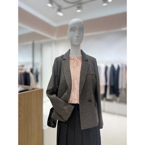 [숲]잔체크 모직자켓 SC1JK85Q