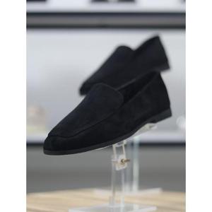 바이로쏘 세이브존06 스웨이드 단화 베이직 심플 플랫굽 1cm 로퍼 (BY)26S129J89CJ2