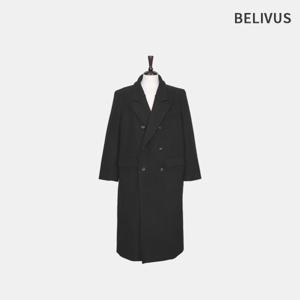 [빌리버스]빌리버스 남자 클래식 데일러드 더블 롱코트 BRG047