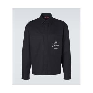 구찌 로고 코튼 셔츠 P01124215