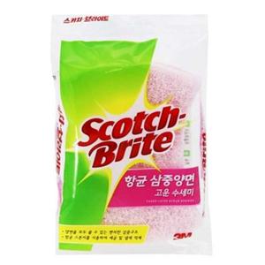 스카치브라이트 삼중양면고운수세미(SD-100DB)