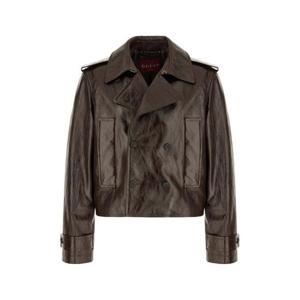 구찌 가죽 자켓 847580XNBAX 2073 DARK GIANDUIA