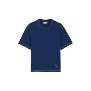 AMI Paris 탑스티치 티셔츠 HTS394726