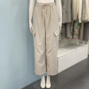 [클리지]허리 밴딩 밑단 스트링 팬츠 CQ2WPT22