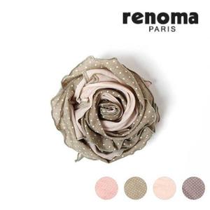 레노마 SRR231 레노마 솔리드 도트 스카프