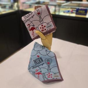 레노마 RTR2801 레노마 남녀 삼중직 선염손수건