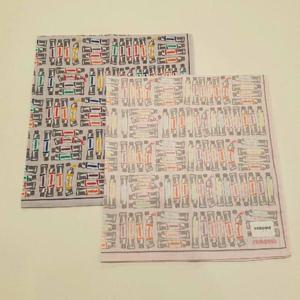 레노마 RGN2202 레노마 남녀1매 나염 손수건