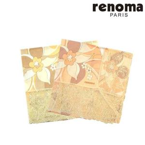 레노마 MPN2404 레노마 남녀 1매 사면레이스 손수건