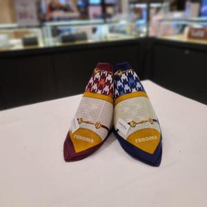 닥스손수건 RFI9208 레노마 남녀 1매 나염 손수건