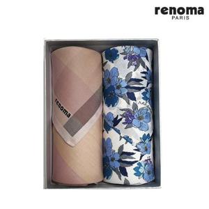 닥스손수건 RH2S176 레노마 남녀 손수건 2매세트 R176번