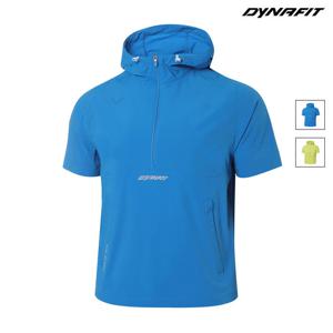 [다이나핏] (택가 149,000원) 블루 NEO PISTE (네오 피스테) 반팔 아노락 YUM23603B8