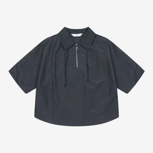 [베스띠벨리]카라 스트링 반업 셔츠 BKBAE1443