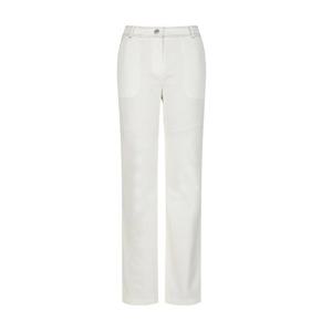 [핑]여성 데님라이크 스티치 세미 부츠컷 팬츠 121F1PT181_WH