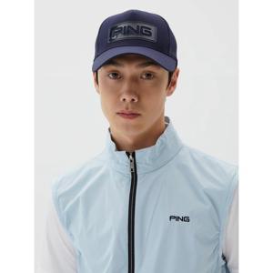 [핑]남성 사각 로고 5쪽 볼캡 111E1CP004_NA