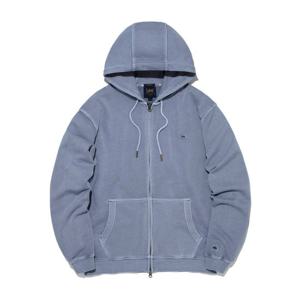 [LEE]LEE 다이드 라벨 후드 집업 피그먼트 블루 LE2601HZ10CB