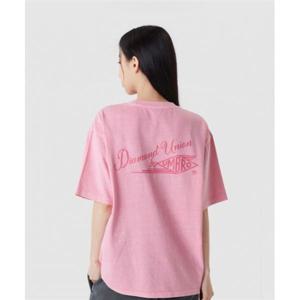 엄브로 UMBRO 웨이파인더 가먼트다잉 레터링 반팔 티셔츠 핑크(UQ121CRS11) UQ121CRS11_PNK0 371832