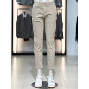 [바쏘옴므]베이지 스트레치 면스판 데님 팬츠 WSZ1PS81A BG