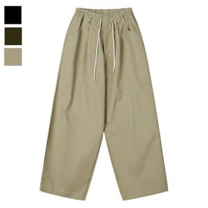 [리빌모아]남자 원턱 밴딩 와이드 코튼팬츠 GN-PTA-Q016-베이지