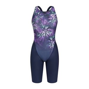 [아레나] 아레나 프리즘플로우 A6SL1PL43 NVY (주머니백 증정) 여성일반 4부반신 레이서백 실내수영복 A6SL1PL43