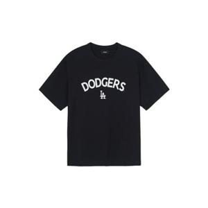 [엠엘비] 레터링 로고 포인트 세미 오버핏 반팔 티셔츠(3ATSB8363) 3ATSB8363