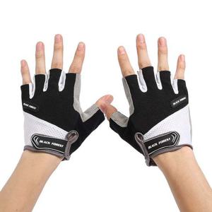 라이딩 쿠션 자전거 반장갑(XL)(블랙) MTB 산악자전거 MTB장갑