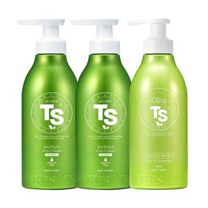 올뉴 TS 샴푸 500g 2개 +  TS 올리브 트리트먼트 500g 1개