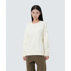 스노우피크 SNOWPEAK APPAREL 랜드 여성 맨투맨 (S25FWFHT61) Cream S25FWFHT61CR 337804