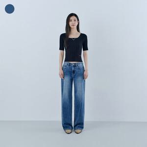 [게스(진)]여성 DBL톤 와이드 YQ1D9075