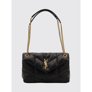 생로랑 루루 푸퍼 스몰 체인 백 5774761EL07 1000 Black