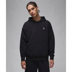 나이키 조던 브루클린 플리스 풀오버 후디 M - 블랙 화이트 FV7283-010 406623
